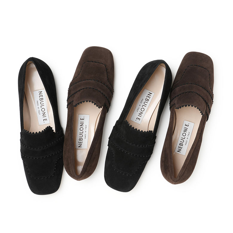 国内正規品 ネブローニ ローファー ピコレース NEBULONI E. スエード