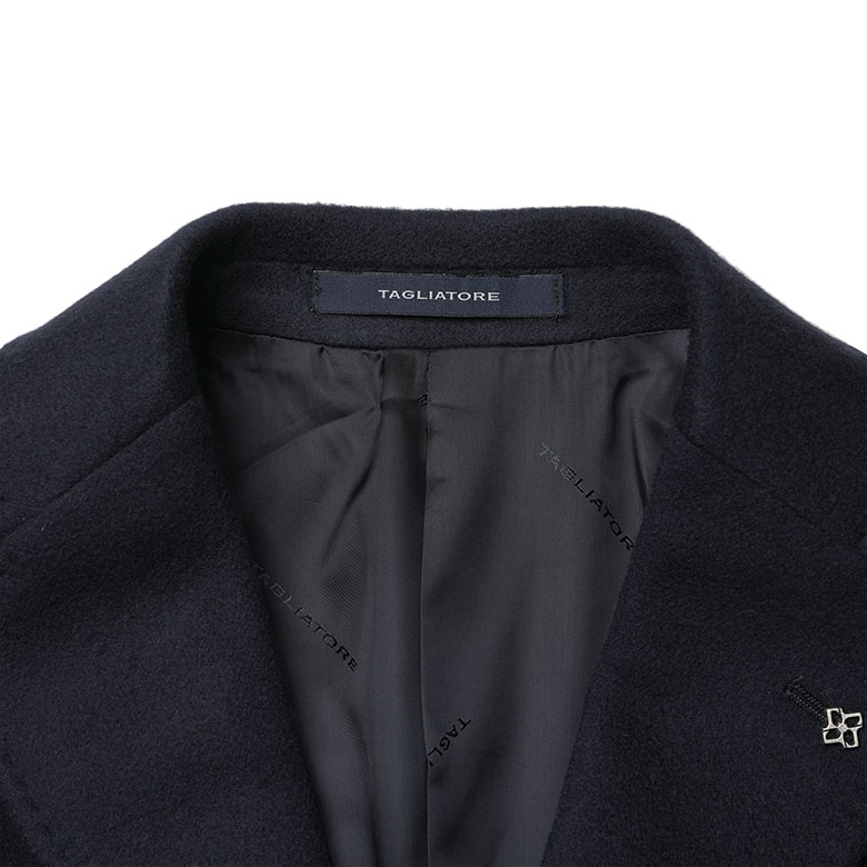 TAGLIATORE（タリアトーレ） チェスターコート メルトン カシミヤ100