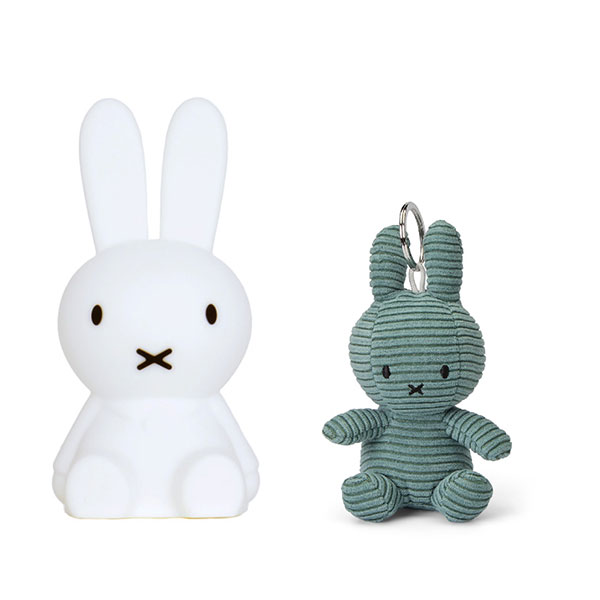 Miffy（ミッフィー） ライト ぬいぐるみ キーホルダー セット かわいい