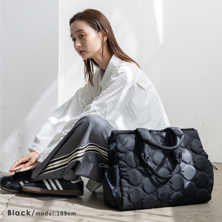 キルティングバッグ（レディースボストンバッグ）｜バッグ