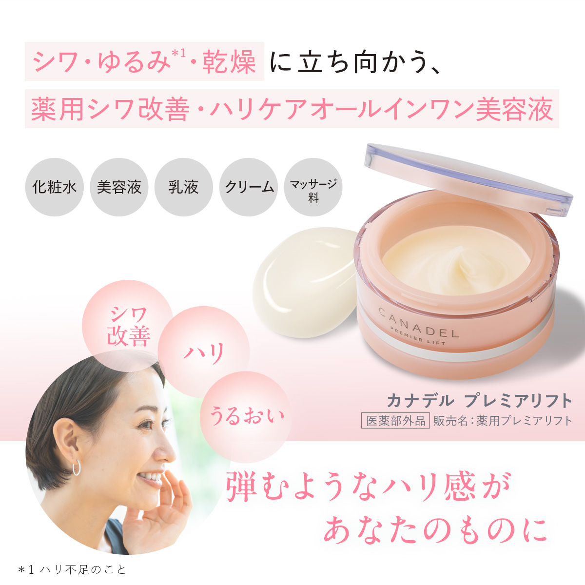 CANADEL 【医薬部外品 ハリケア・シワ改善】 プレミアリフト