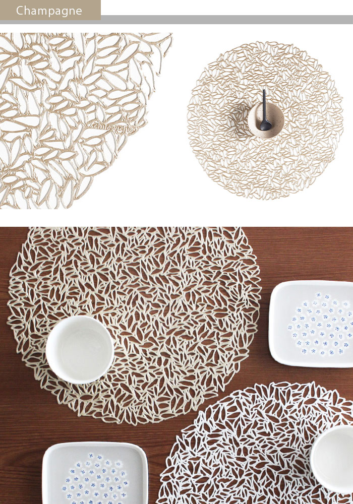 chilewich（チルウィッチ） ランチョンマット プレスド ペタル Petal