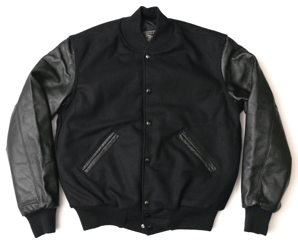 HOLLOWAY レザー/メルトン スタジャン 34色展開 ［VARSITY］スタジアム