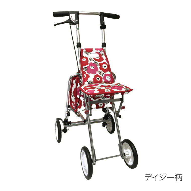 介援隊 シルバーカー 軽量 コンパクト おしゃれ 折りたたみ 座れる