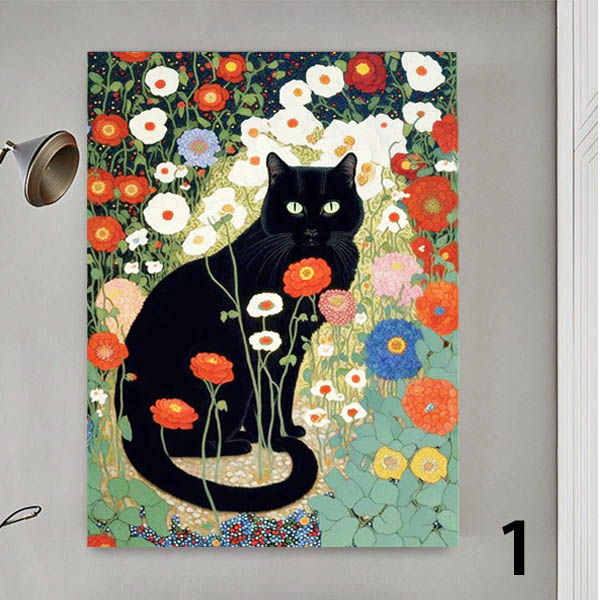 中級 フル ダイヤモンドアート キット ビーズ刺繍 クリムト ガーデン