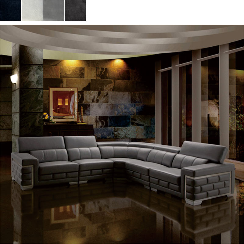 爆買】ソファ コーナー ソファー5人掛け 牛革 L字 ハイバック 合皮