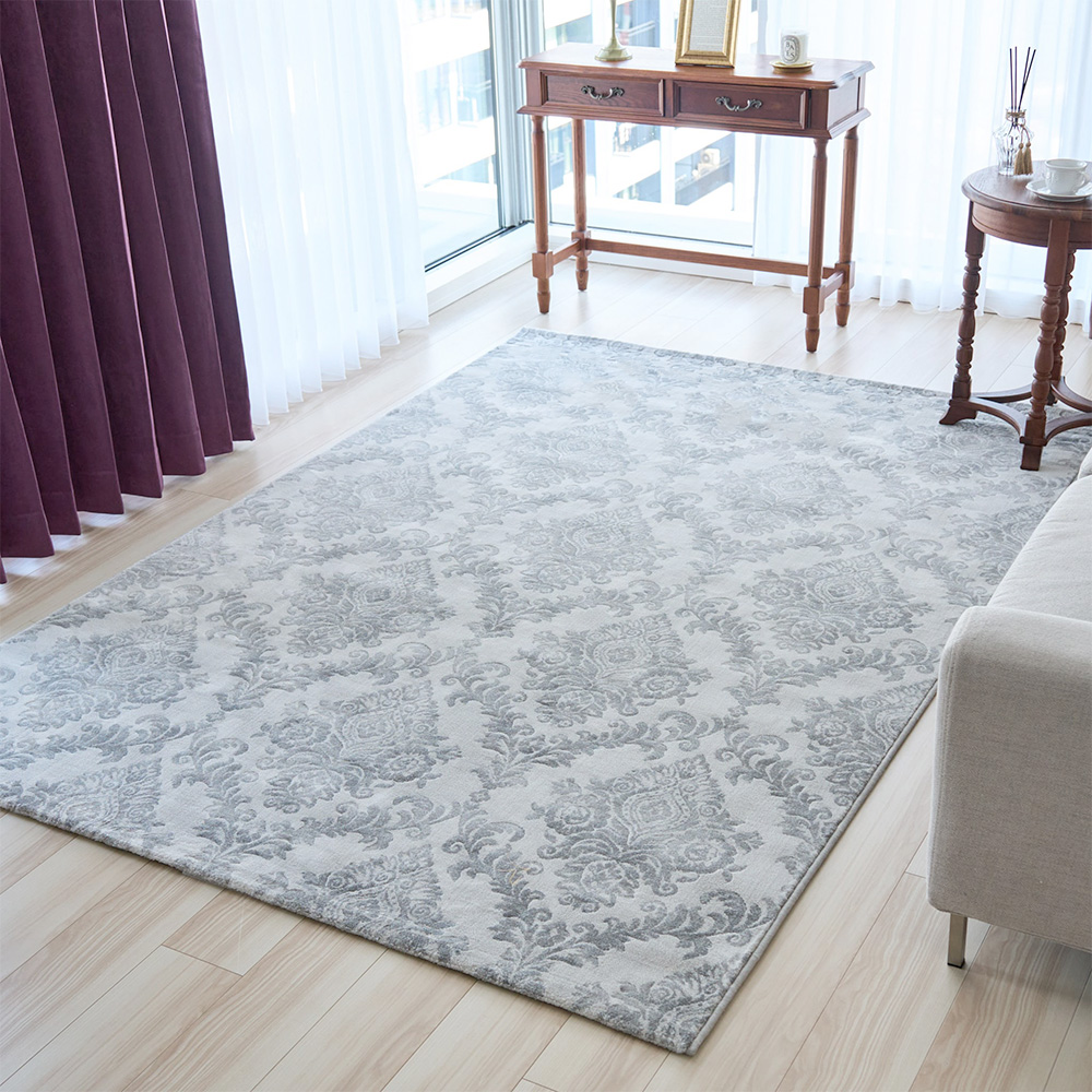 ラグ カーペット 絨毯 ベルギー製 ポリプロピレン100% 床暖房OK 幅