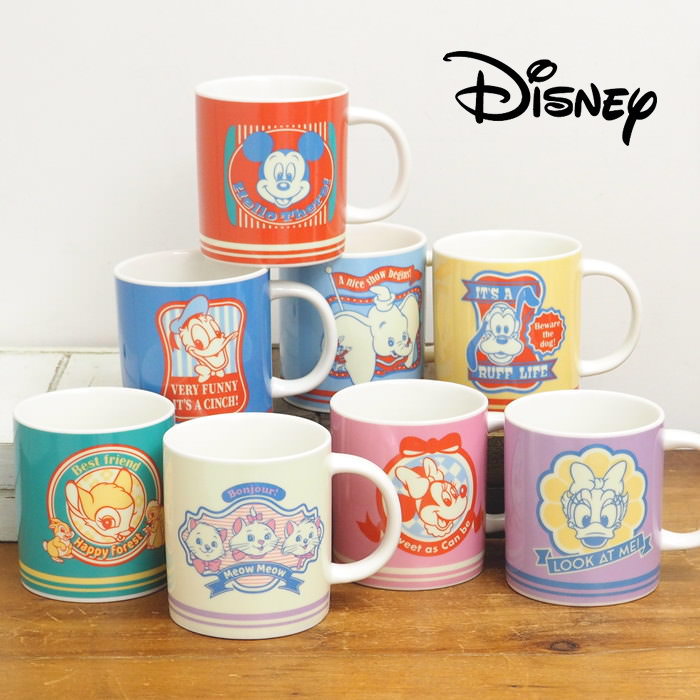Disney（ディズニー） 食器 マグカップ おしゃれ 陶器 コーヒー レンジ
