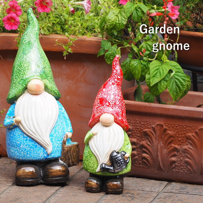 小人 オブジェ 置物 ノーム ガーデン 妖精 インテリア 飾り 雑貨 屋外