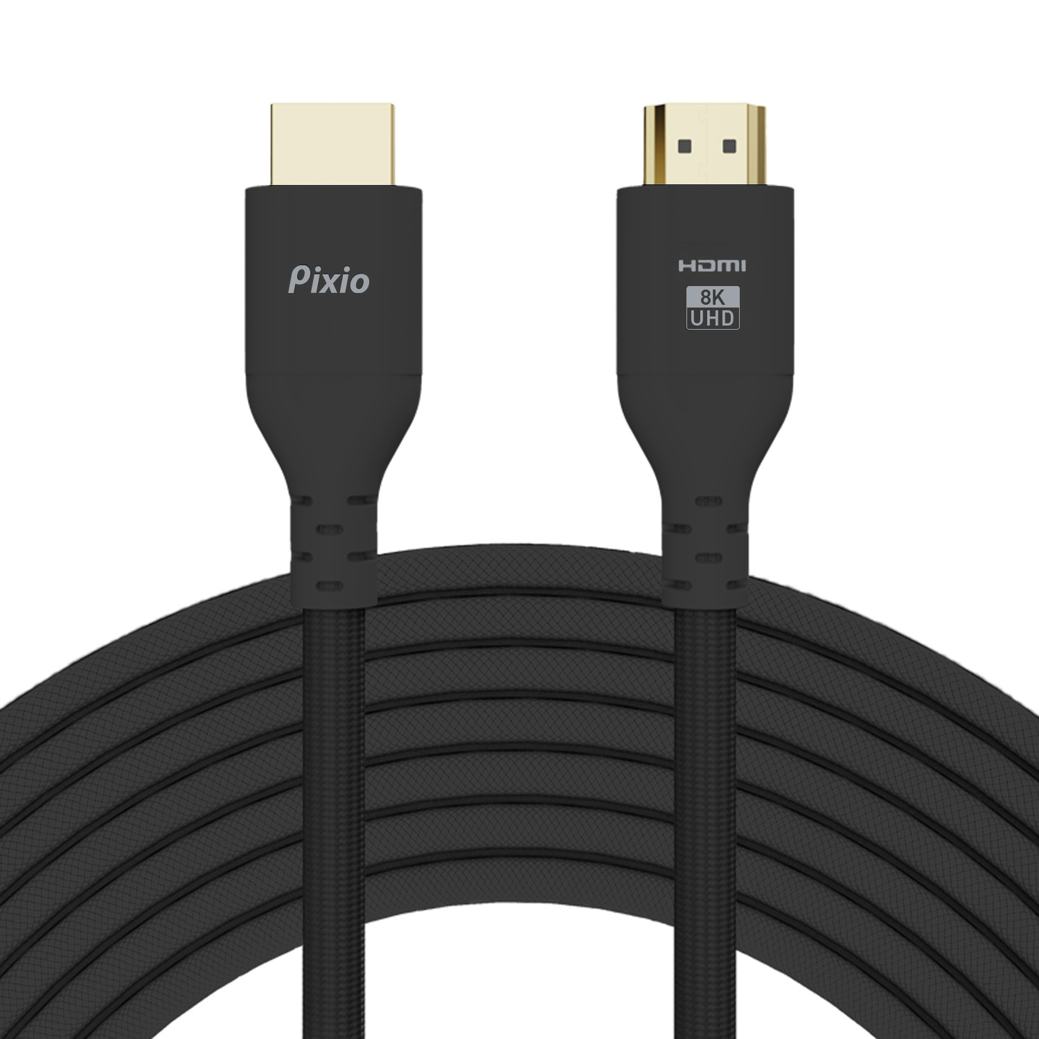 Pixio HDMIケーブル 2m 4K 8K 白 ホワイト ブルー ピンク hdmi 2.1