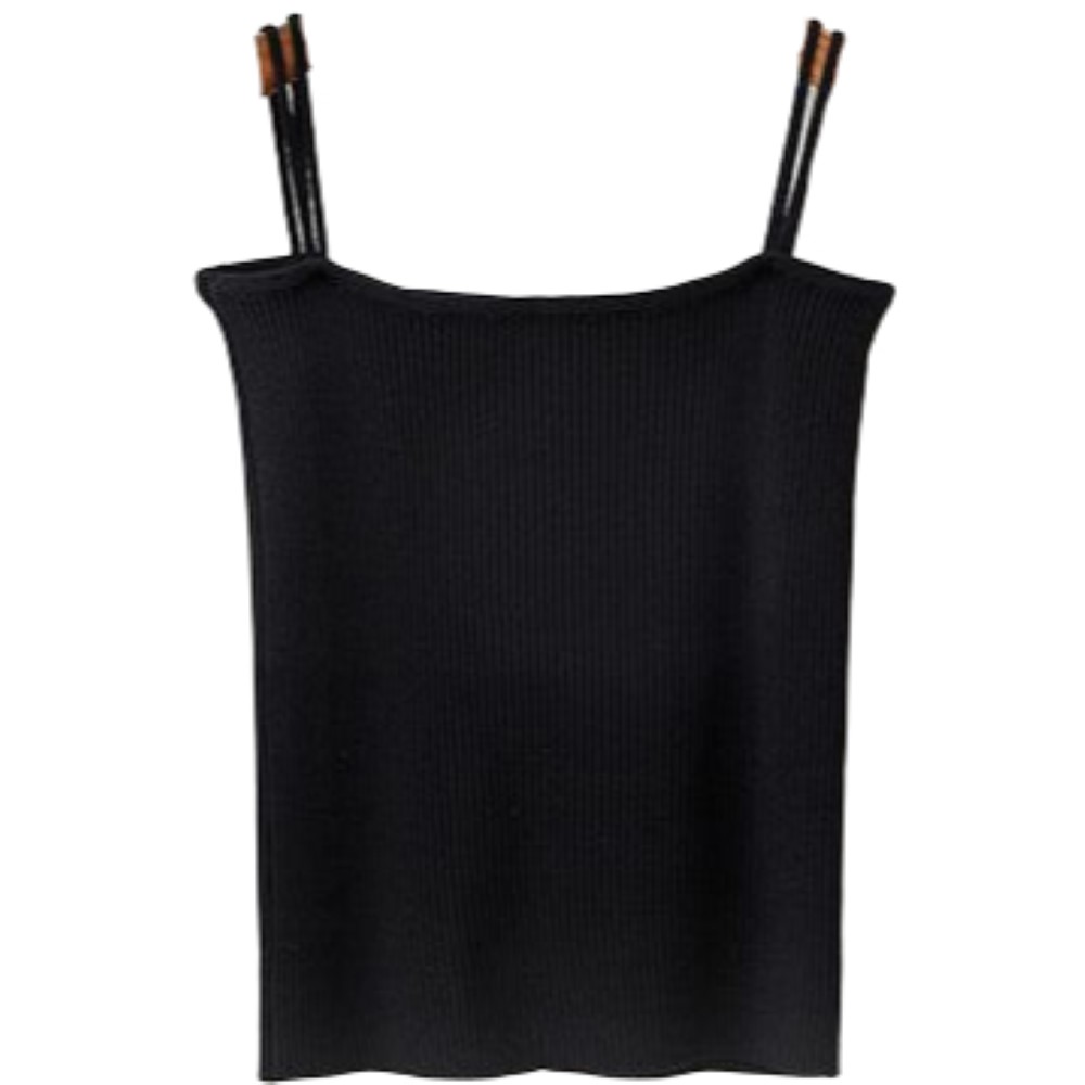 plusnao（プラスナオ） キャミソール リブニット レディース トップス