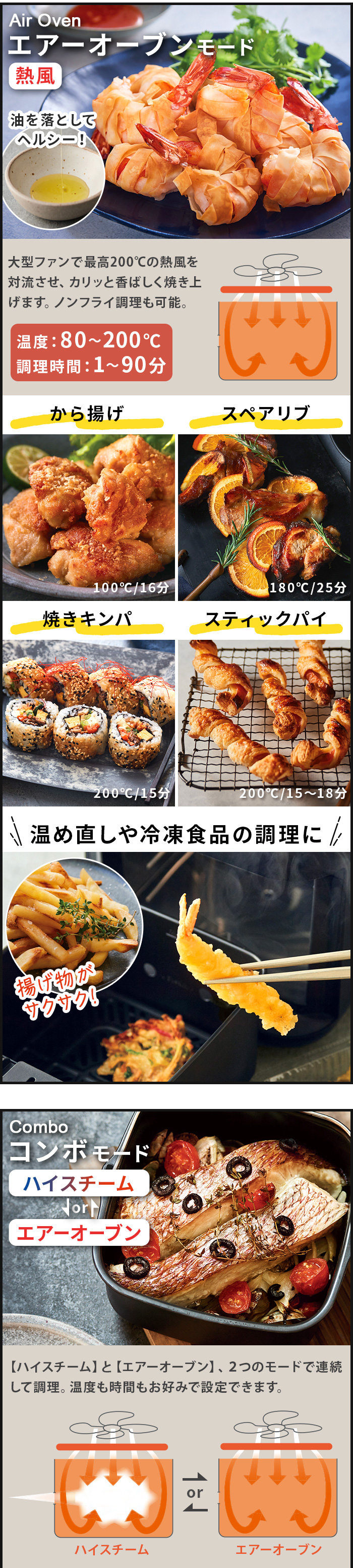 recolte ハイスチームエアーオーブン レコルト Hi Steam Air Oven RAO