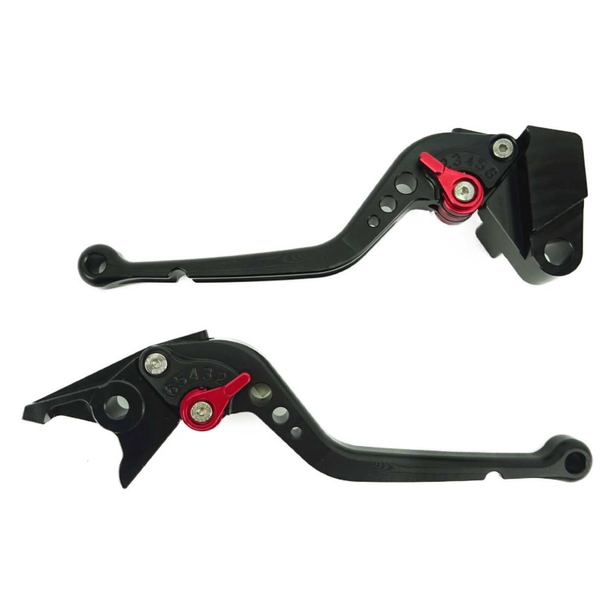 KAWASAKI 06 ブレーキレバー / クラッチレバーセット 長さ：ロング