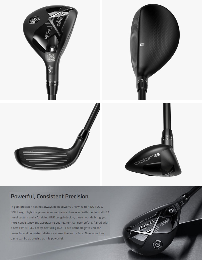 COBRA（コブラ） Cobra Golf King Tec-X One Length Hybrid コブラ