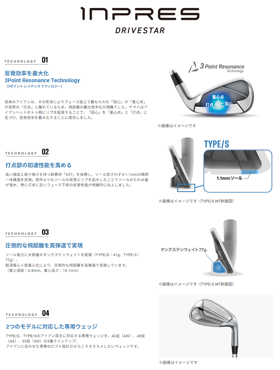 DRIVESTAR YAMAHA INPRES WEDGE / ヤマハ インプレス ドライブスター