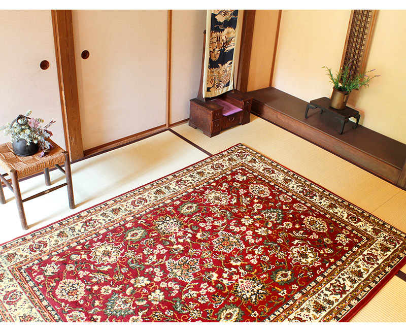 在庫限り アウトレット ウィルトン織ラグ 160×230cm 長方形 カーペット