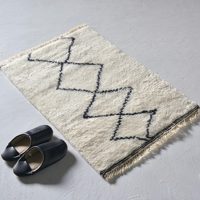 玄関マット モロッカン柄 モロッカン ベニワレン モロッコ モロッコ柄