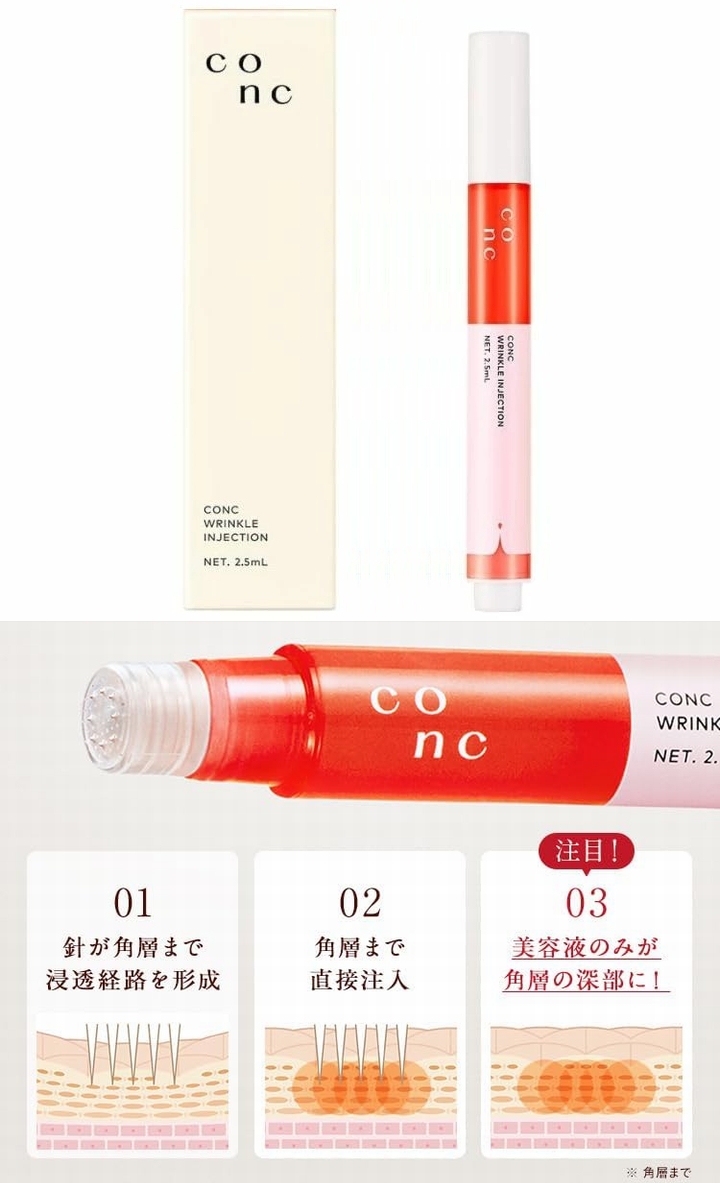 conc ユーグレナ リンクルインジェクション／セラメントエッセンス