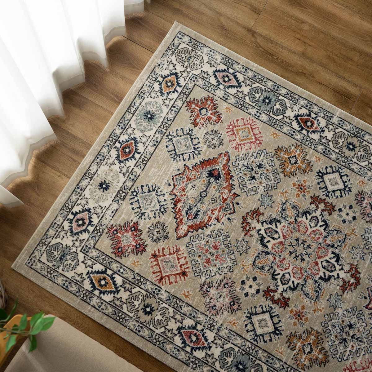 サヤンサヤン ラグマット 3畳 ヴィンテージ おしゃれ ラグ 195×250 cm