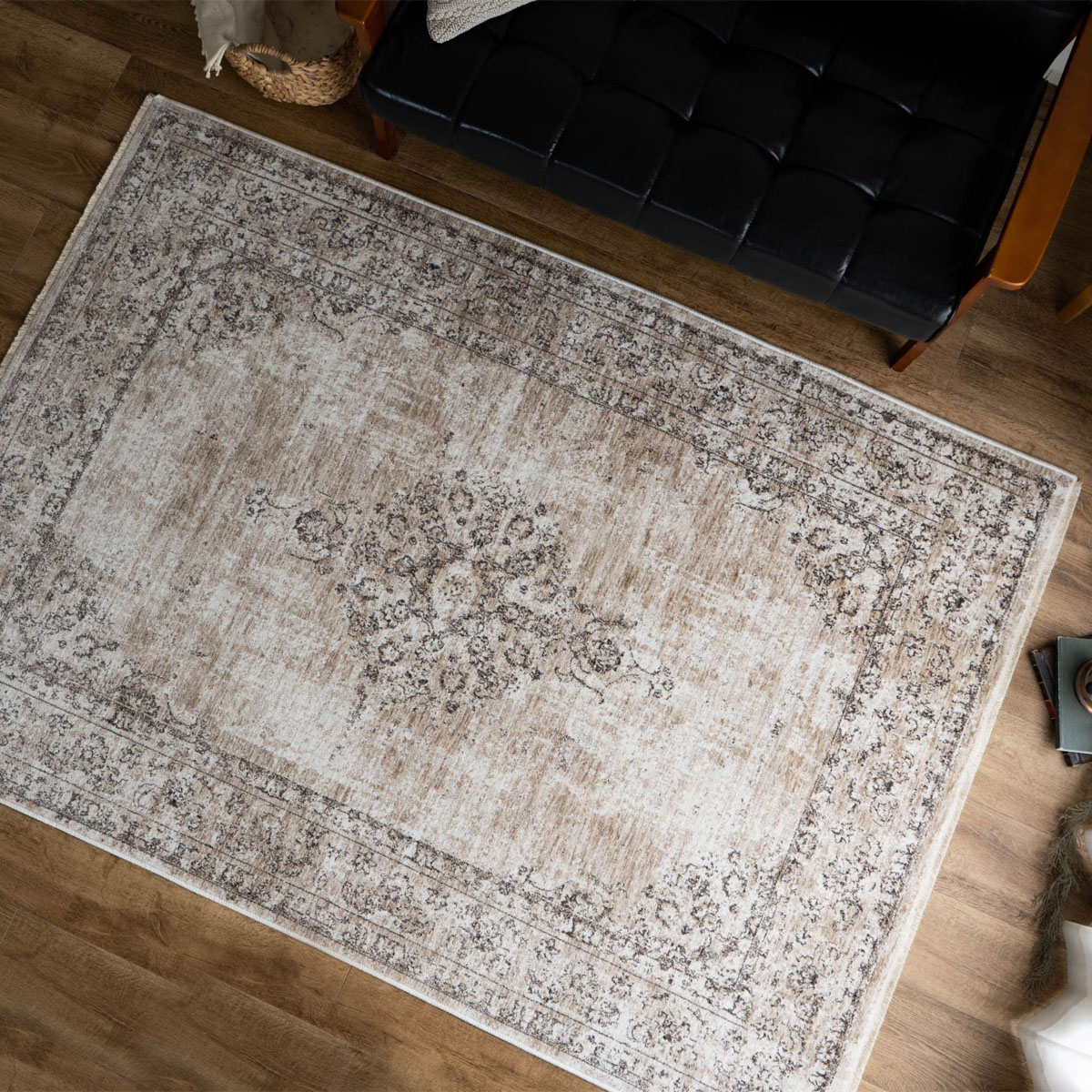 サヤンサヤン おしゃれ アンティーク ペルシャ 柄 200×250 約3畳