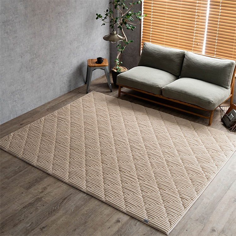 サヤンサヤン ラグ 洗える 130x190 1.5畳 抗菌 防臭 おしゃれな