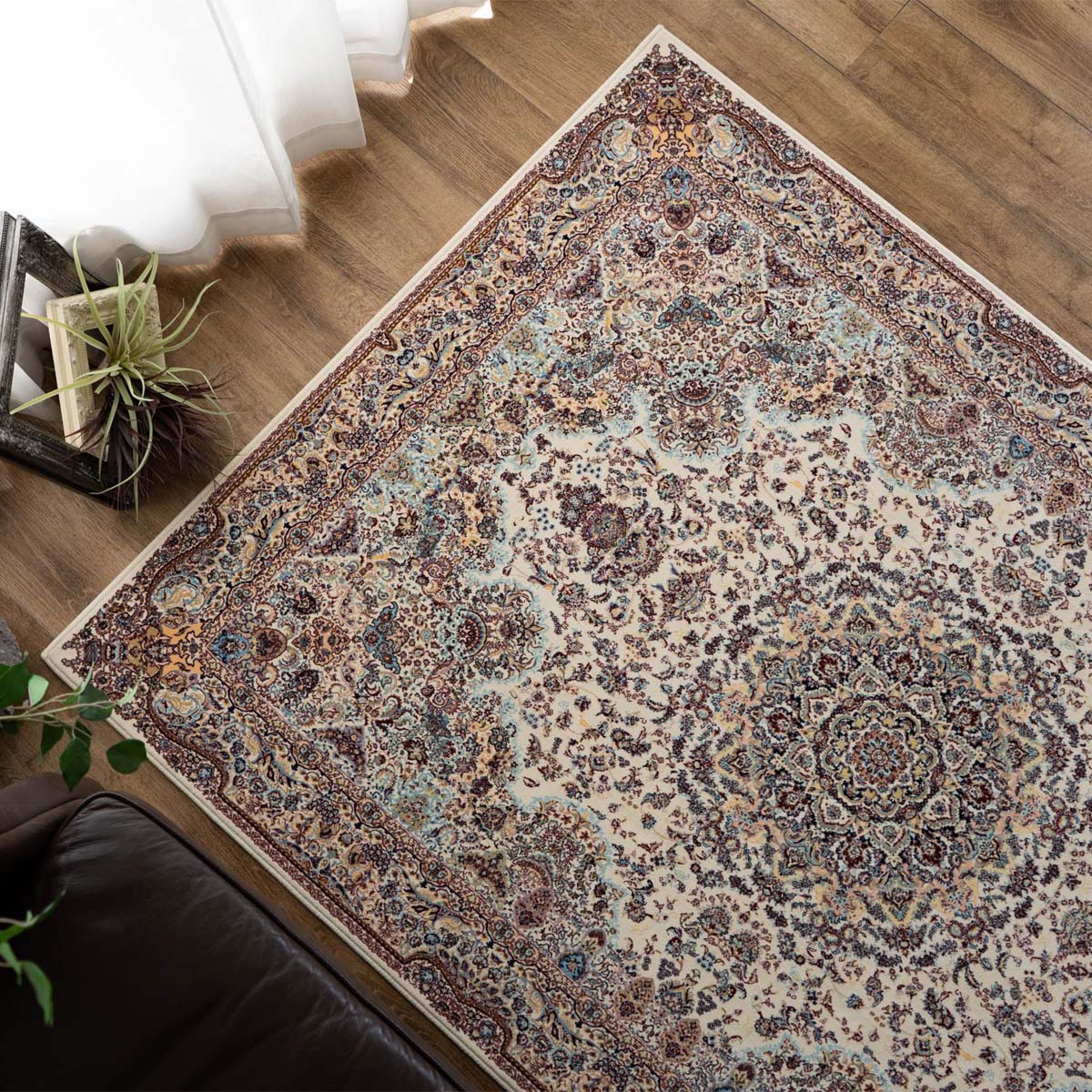 サヤンサヤン 高密度 120万ノット ラグ マット 約 1.5 畳 133×190 絨毯