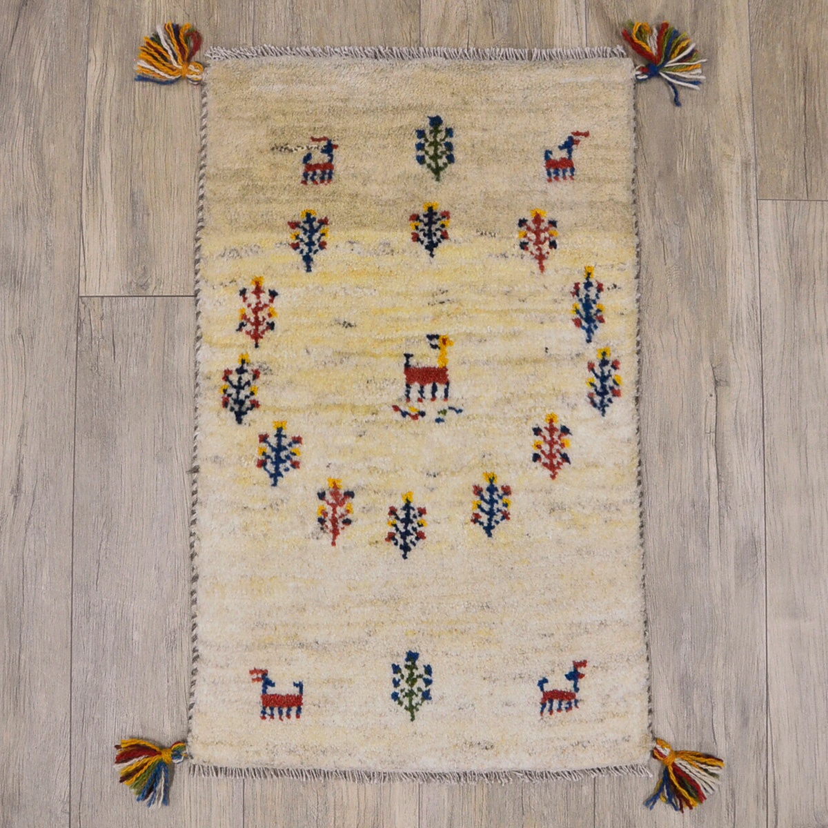 サヤンサヤン ギャッベ ギャベ 玄関マット ペルシャ イラン 約 50x80cm