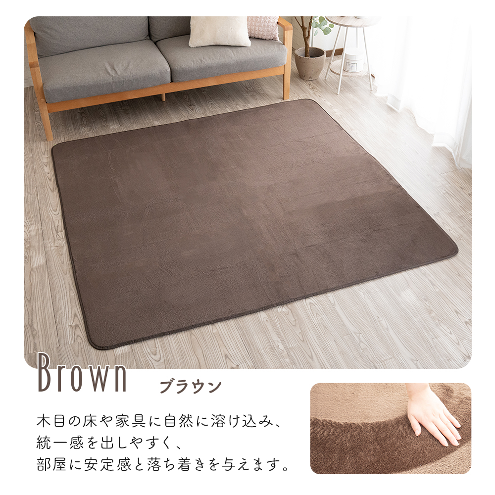 Sylphease（シルフィーズ） ラグ 135×185cm 洗える 1.5畳 抗菌 防ダニ