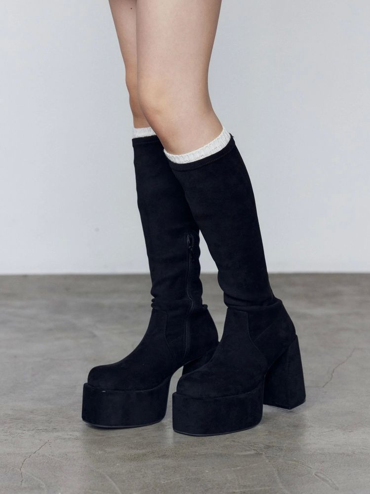 EMODA（エモダ） バルキープランプフィットブーツ 即日発送 : RAPTURE