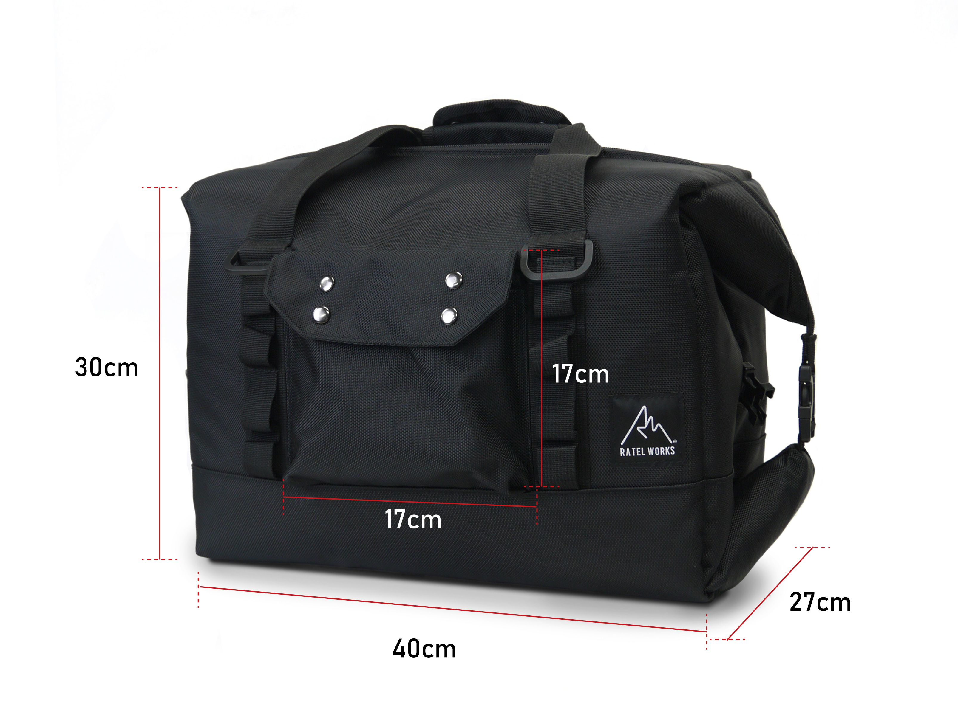 AURORA SOFT COOLER M オーロラソフトクーラーM ブラック 24L