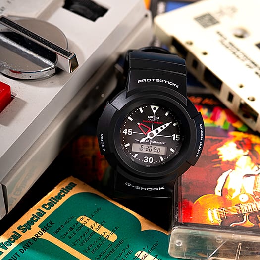 G-SHOCK カシオ CASIO Gショック AW-500E-1EJF ブラック文字盤 国内