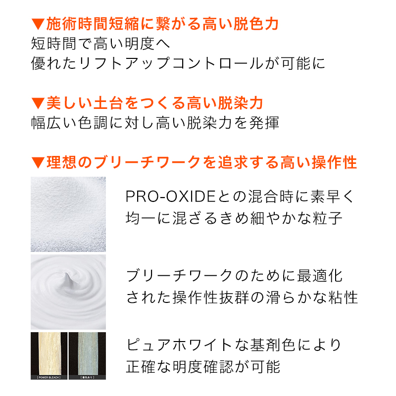 hoyu（ホーユー） プロマスター パワーブリーチ 500g + ケアプレックス