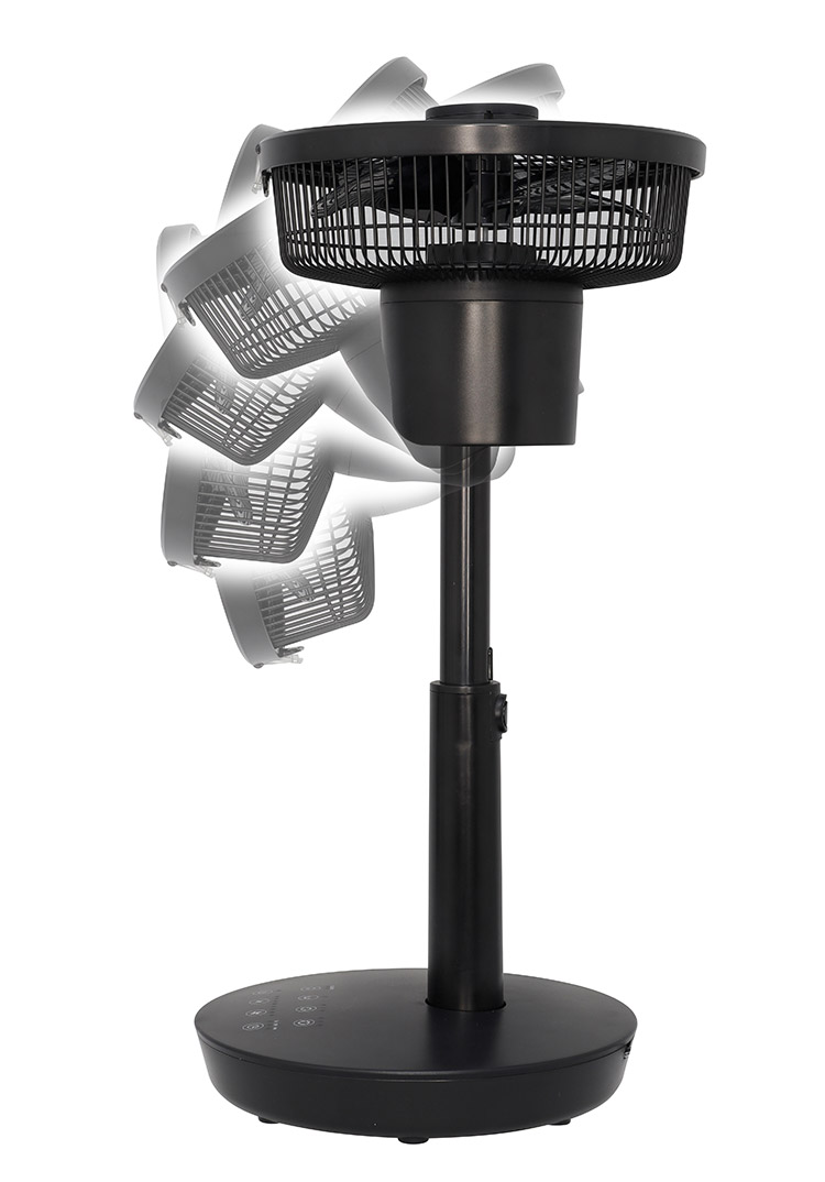 逆回転式扇風機 サーキュレーター DC扇風機 リビング扇風機 木目調