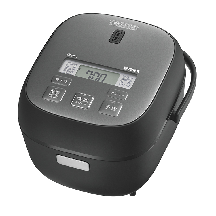 タイガー マイコンジャー炊飯器 3合 JBS-B055KL メタルブラック