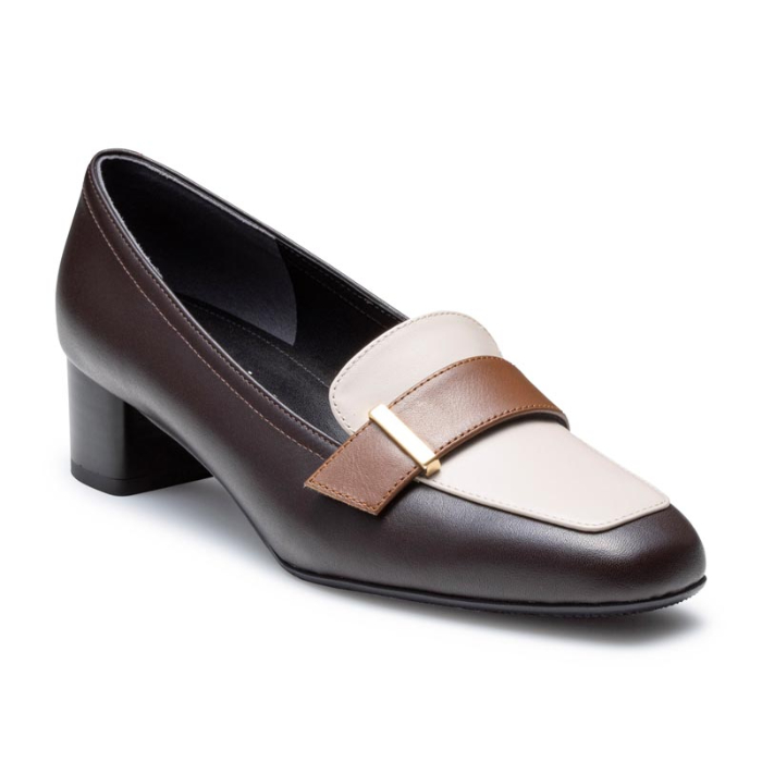 REGAL（リーガル） 公式 REGAL F57R 晴雨兼用ヒールローファー ダーク