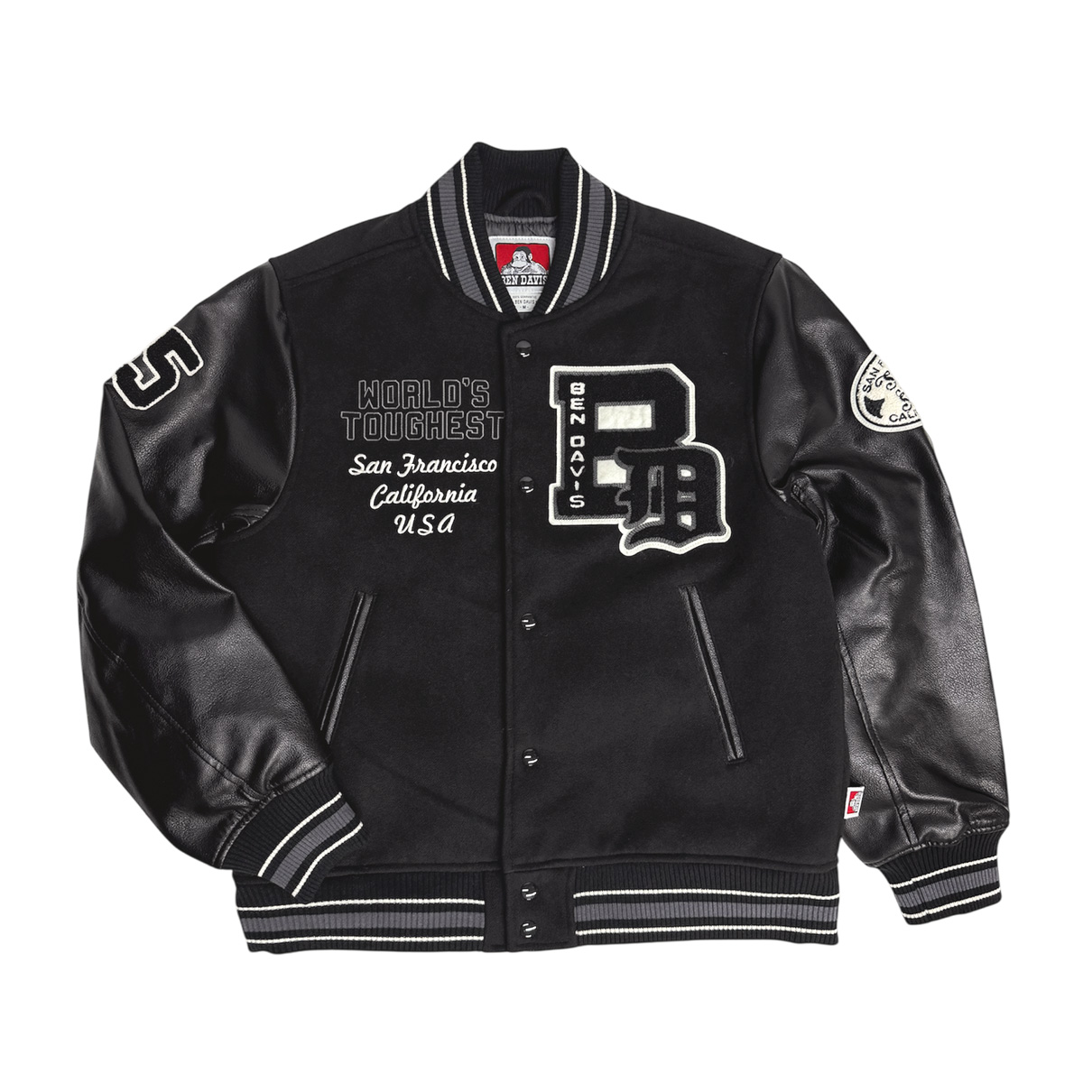 BEN DAVIS（ベンデイビス） スタジャン サガラ刺繍 ワッペン