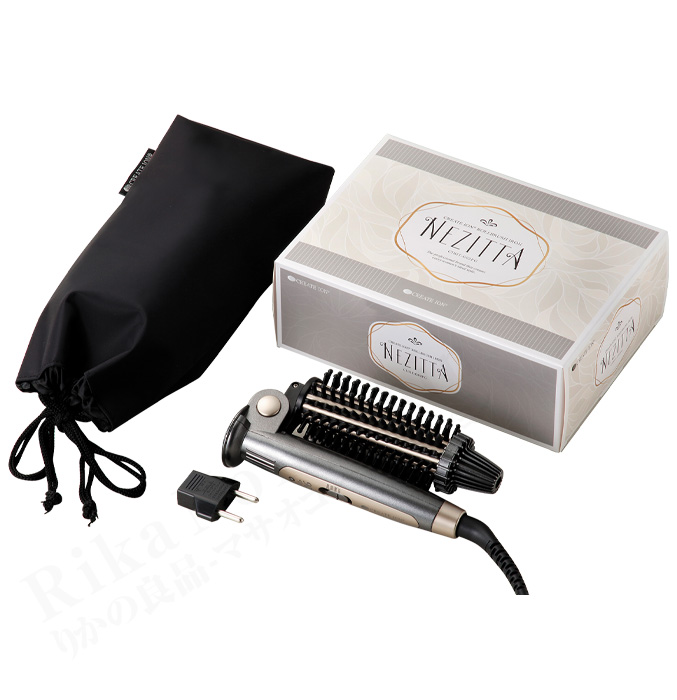 CREATEs（クレイツ） ロールブラシアイロン ネジッタ グレー アイロン