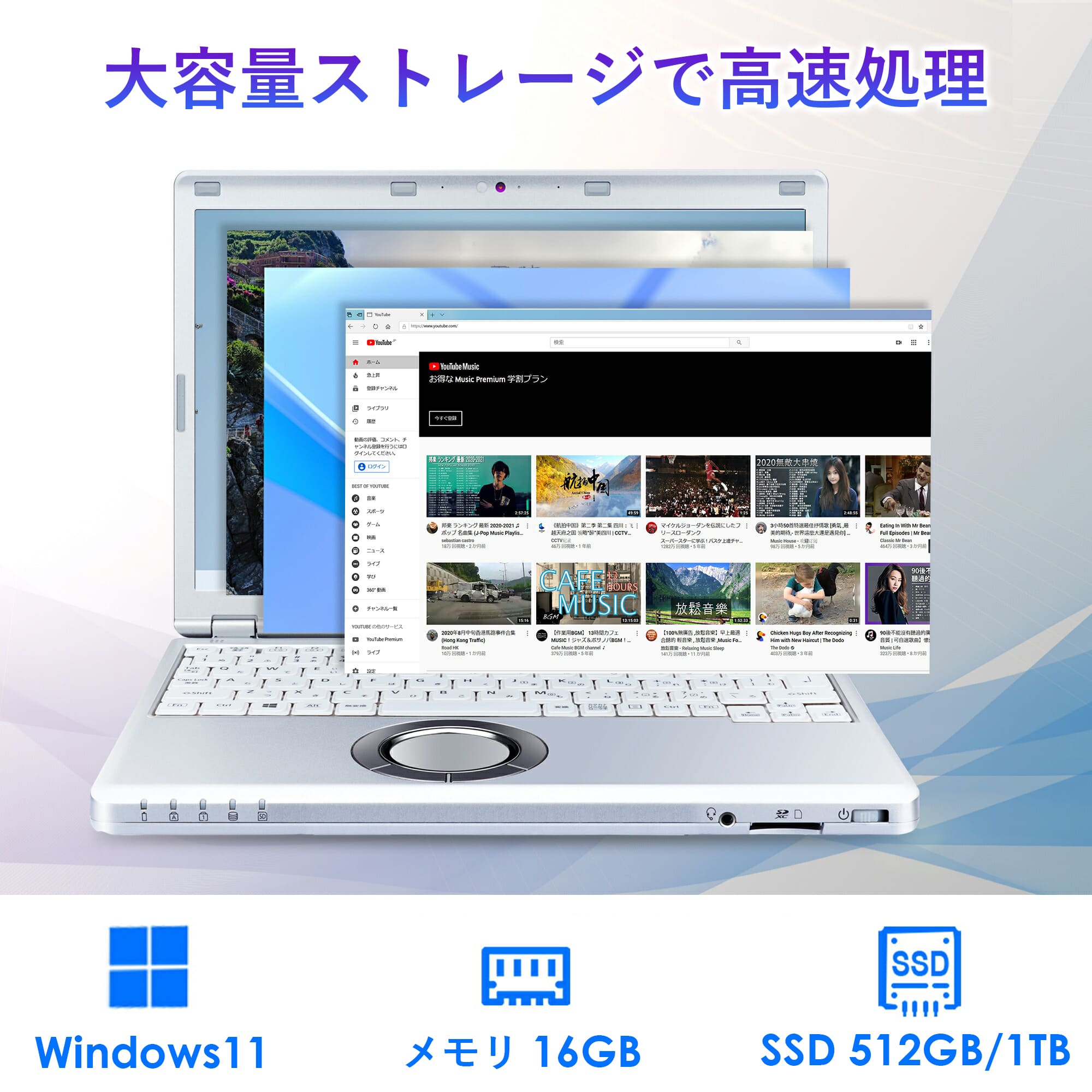Let's note SZ ノートパソコン 中古 PC Windows11 Office搭載 Let