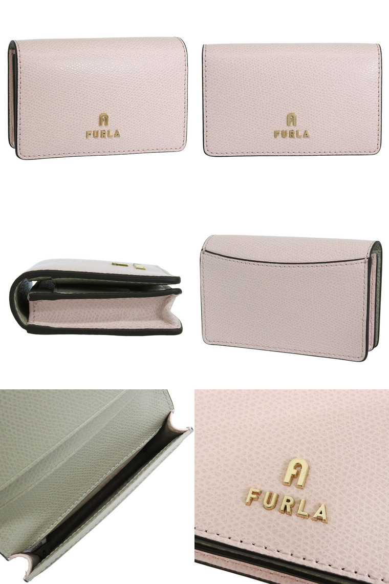 FURLA（フルラ） 名刺入れ レディース カードケース レザー カメリア