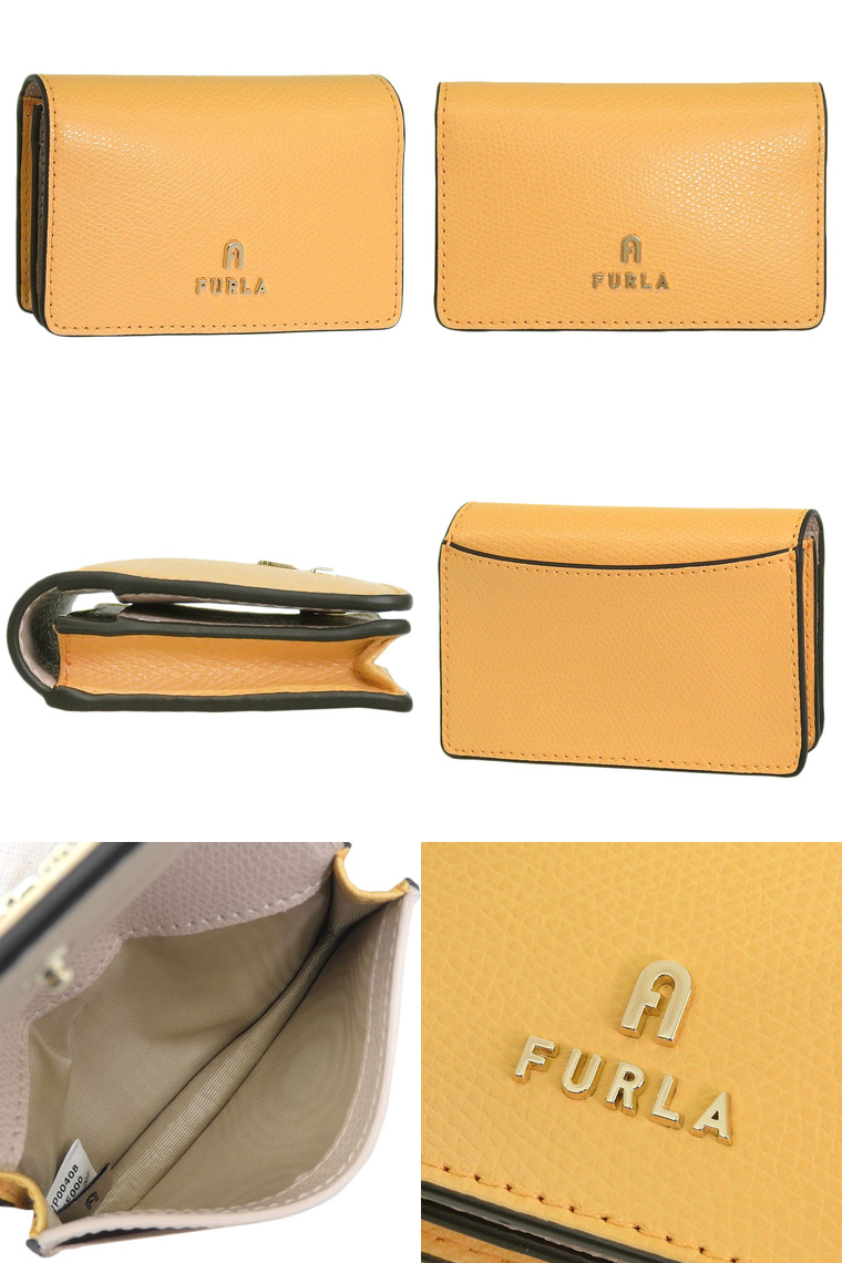 FURLA（フルラ） 名刺入れ レディース カードケース レザー カメリア