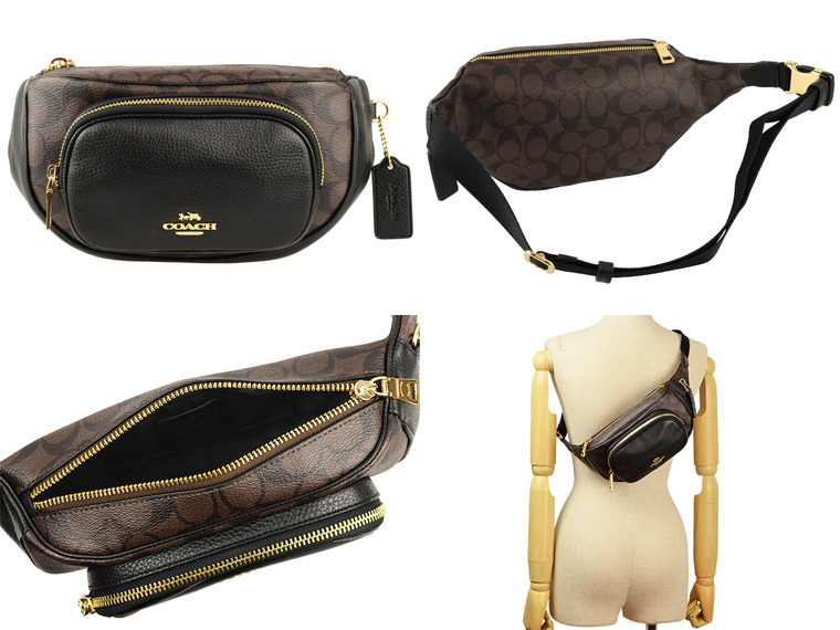 COACH（コーチ） ウエストバッグ ウエストポーチ ボディバッグ メンズ