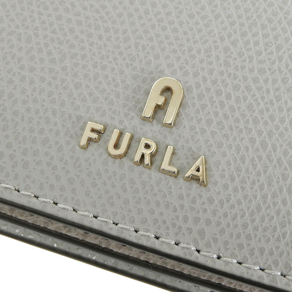 FURLA（フルラ） 名刺入れ カードケース レディース レザー グレー