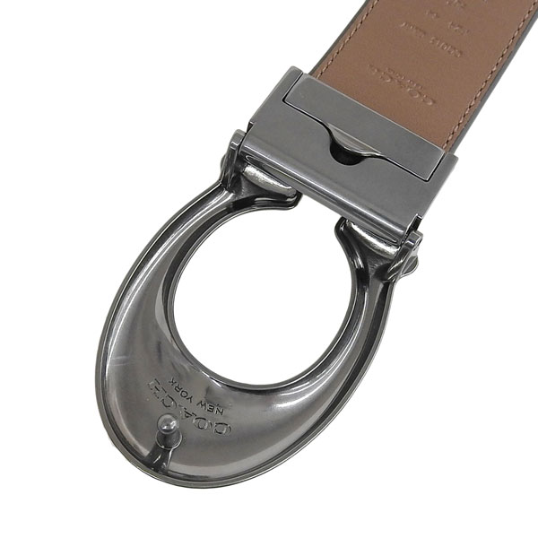 COACH（コーチ） ベルト メンズ アウトレット レザー ブラック