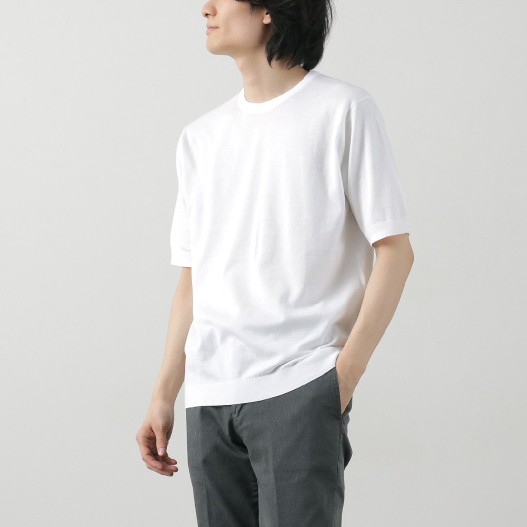 JOHN SMEDLEY（ジョンスメドレー） シーアイランドコットン 30ゲージ
