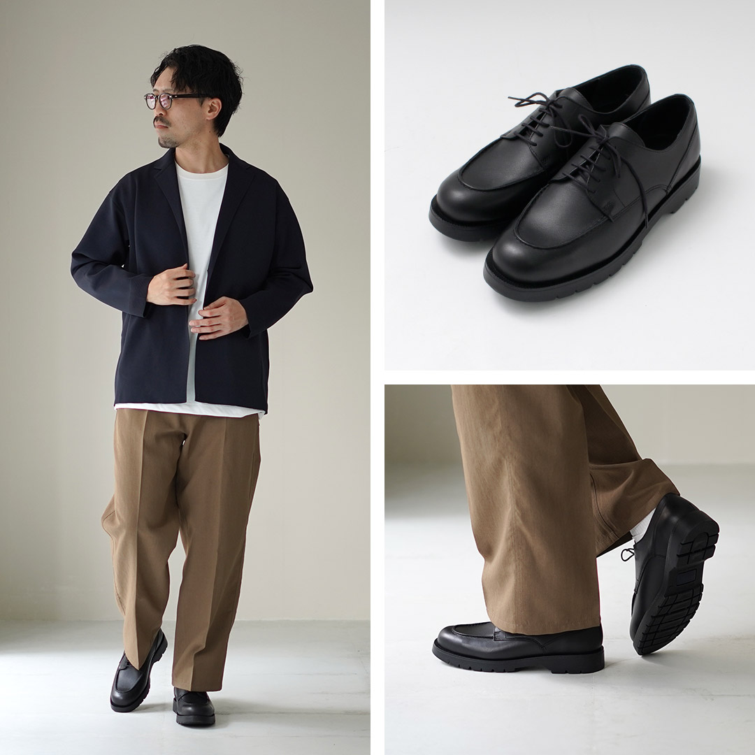 KLEMAN（クレマン） フロダン Uチップ ブラッチャー レザーシューズ