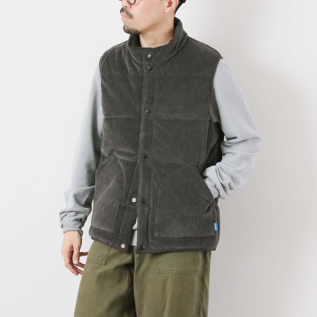 GOOD ON（グッドオン） ニットコーデュロイ ポカポカベスト 光電子