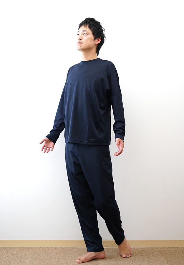 Champion（チャンピオン） リカバリーウェア 長袖 Tシャツ ロンT