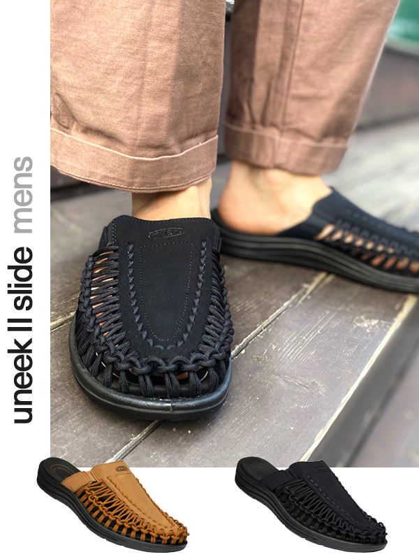 ユニーク(KEEN) KEEN キーン サンダル メンズ UNEEK II SLIDE ユニーク