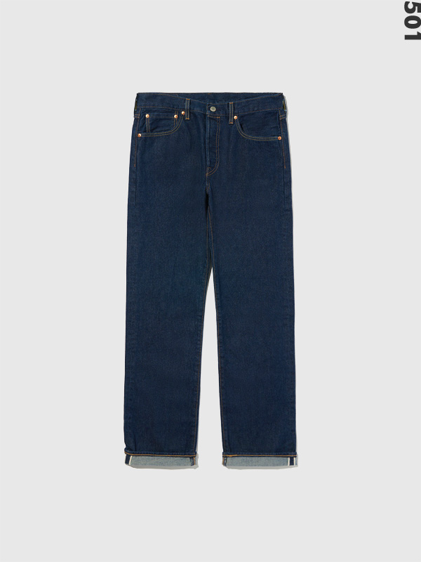 Levi's（リーバイス） LEVIS 501 赤耳 ORIGINAL L32 リンス インディゴ