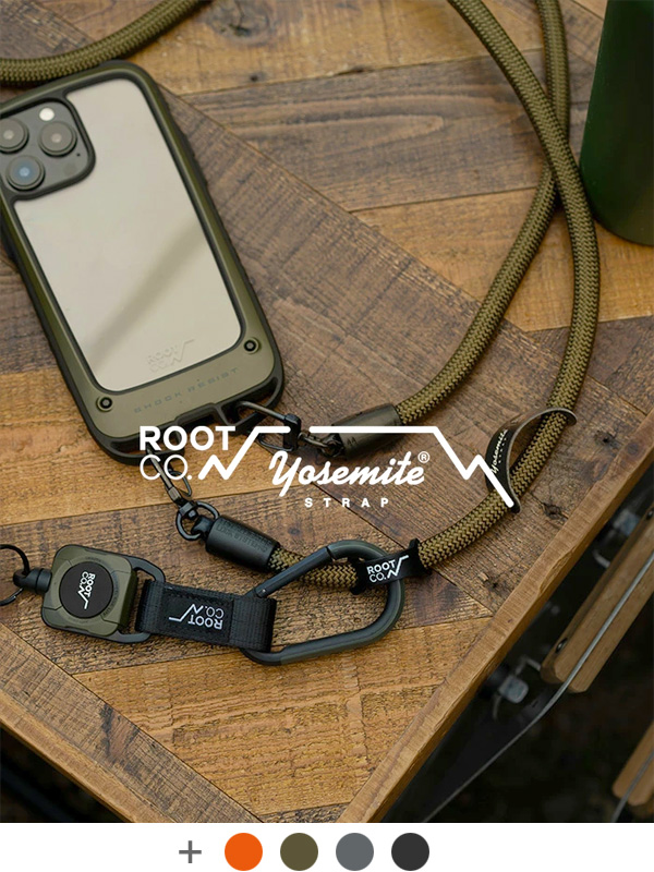 ROOT CO. ROOT CO ルートコー YOSEMITE ヨセミテ モバイルストラップ